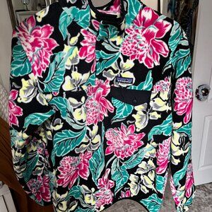 Patagonia Synchilla Snap T - Tropical Manoa (Women's L)